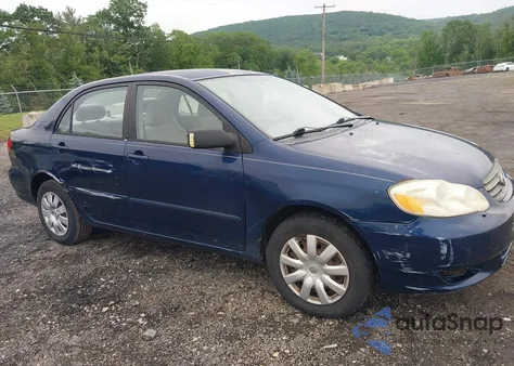 2004 Toyota Corolla Le from USA, damaged, VIN 2T1BR32E04C261861